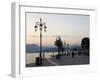 Lakeside Evening at Lazise, Lake Garda, Veneto, Italy, Europe-James Emmerson-Framed Photographic Print