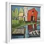 Lakeside Farm-Tim Nyberg-Framed Premium Giclee Print