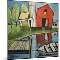 Lakeside Farm-Tim Nyberg-Mounted Premium Giclee Print