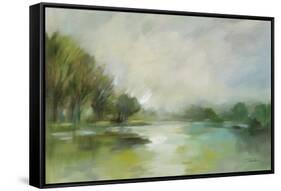 Lakeside Fog-Silvia Vassileva-Framed Stretched Canvas