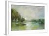 Lakeside Fog-Silvia Vassileva-Framed Art Print