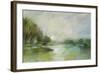 Lakeside Fog-Silvia Vassileva-Framed Art Print