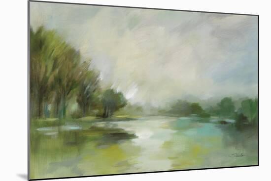 Lakeside Fog-Silvia Vassileva-Mounted Art Print