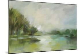 Lakeside Fog-Silvia Vassileva-Mounted Art Print