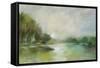 Lakeside Fog-Silvia Vassileva-Framed Stretched Canvas