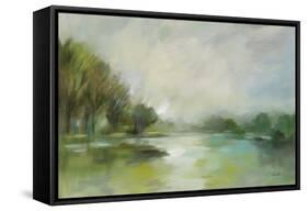 Lakeside Fog-Silvia Vassileva-Framed Stretched Canvas