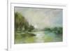 Lakeside Fog-Silvia Vassileva-Framed Art Print