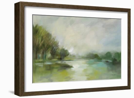 Lakeside Fog-Silvia Vassileva-Framed Premium Giclee Print