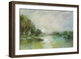 Lakeside Fog-Silvia Vassileva-Framed Premium Giclee Print