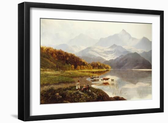 Lakeside Gathering-Henry John Boddington-Framed Premium Giclee Print