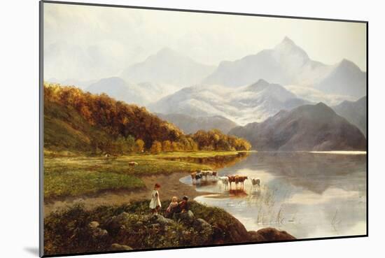 Lakeside Gathering-Henry John Boddington-Mounted Giclee Print