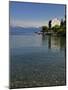 Lakeside Hotel, Lac Leman, Evian-Les Bains, Haute-Savoie, France, Europe-Richardson Peter-Mounted Photographic Print