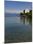 Lakeside Hotel, Lac Leman, Evian-Les Bains, Haute-Savoie, France, Europe-Richardson Peter-Mounted Photographic Print