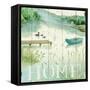 Lakeside I-Daphne Brissonnet-Framed Stretched Canvas