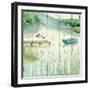 Lakeside I-Daphne Brissonnet-Framed Art Print