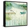 Lakeside I-Daphne Brissonnet-Framed Stretched Canvas