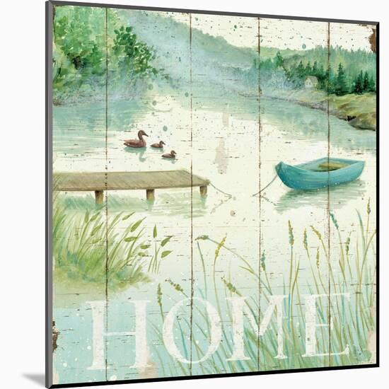 Lakeside I-Daphne Brissonnet-Mounted Art Print