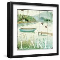 Lakeside II-Daphne Brissonnet-Framed Art Print