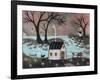 Lakeside Isle 1-Karla Gerard-Framed Giclee Print