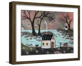 Lakeside Isle 1-Karla Gerard-Framed Giclee Print