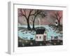 Lakeside Isle 1-Karla Gerard-Framed Giclee Print