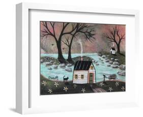 Lakeside Isle 1-Karla Gerard-Framed Giclee Print