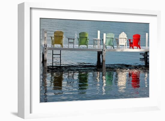 Lakeside Living-Steve Gadomski-Framed Photographic Print