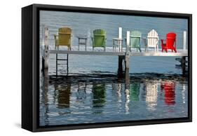 Lakeside Living-Steve Gadomski-Framed Stretched Canvas