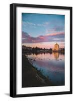 Lakeside Morning Reflections, Lake Merritt, Oakland California-Vincent James-Framed Photographic Print