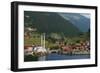 Lakeside Mosque, Uzungol Alpine Resort, Black Sea Coast Area, Trabzon Province, Anatolia, Turkey-Christian Kober-Framed Photographic Print