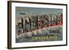 Lakeside, Ohio - Lake Erie-Lantern Press-Framed Art Print