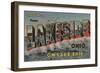 Lakeside, Ohio - Lake Erie-Lantern Press-Framed Art Print