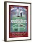 Lakeside, Ohio - Shuffleboard Tournament-Lantern Press-Framed Art Print