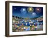 Lakeside on the Fourth-Sheila Lee-Framed Giclee Print