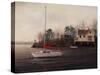 Lakeside Perfection-David Knowlton-Stretched Canvas