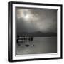 Lakeside Pier 002-Tom Quartermaine-Framed Giclee Print