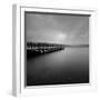 Lakeside Pier 005-Tom Quartermaine-Framed Giclee Print