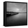 Lakeside Pier 005-Tom Quartermaine-Framed Stretched Canvas