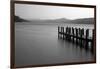 Lakeside Pier 006-Tom Quartermaine-Framed Giclee Print