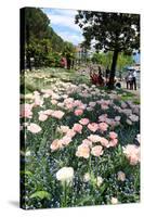 Lakeside Promenade of Locarno, Lake Maggiore, Canton of Ticino, Switzerland-null-Stretched Canvas