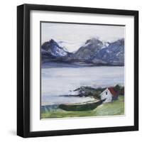 Lakeside Quiet-Ann Oram-Framed Giclee Print