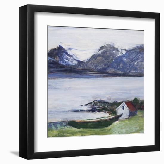 Lakeside Quiet-Ann Oram-Framed Giclee Print