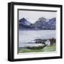 Lakeside Quiet-Ann Oram-Framed Giclee Print