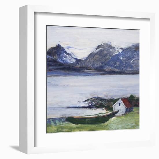 Lakeside Quiet-Ann Oram-Framed Giclee Print