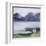 Lakeside Quiet-Ann Oram-Framed Giclee Print