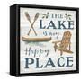 Lakeside Retreat IX Canoe-Silvia Vassileva-Framed Stretched Canvas