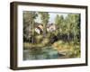 Lakeside Retreat-Mark Chandon-Framed Giclee Print