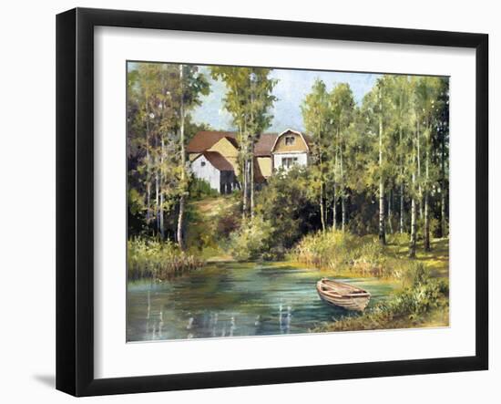 Lakeside Retreat-Mark Chandon-Framed Giclee Print