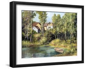 Lakeside Retreat-Mark Chandon-Framed Giclee Print