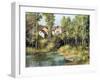 Lakeside Retreat-Mark Chandon-Framed Giclee Print